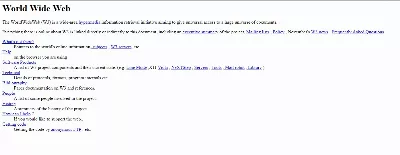 C'est le premier site Internet au monde, il fonctionne toujours et vous pouvez donc y accéder