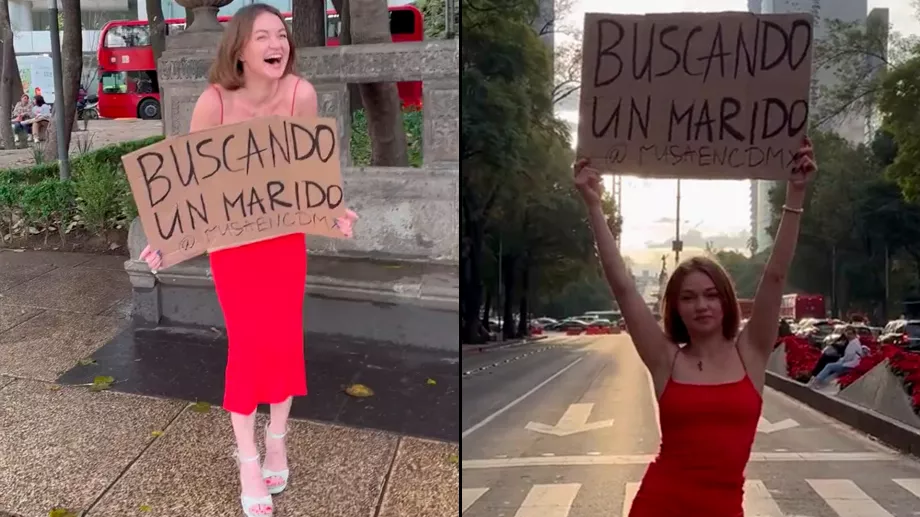La vidéo d'une femme russe à la recherche d'un mari au CDMX a atteint plus de 9 millions de vues Crédit : TikTok/@rusaencdmx
