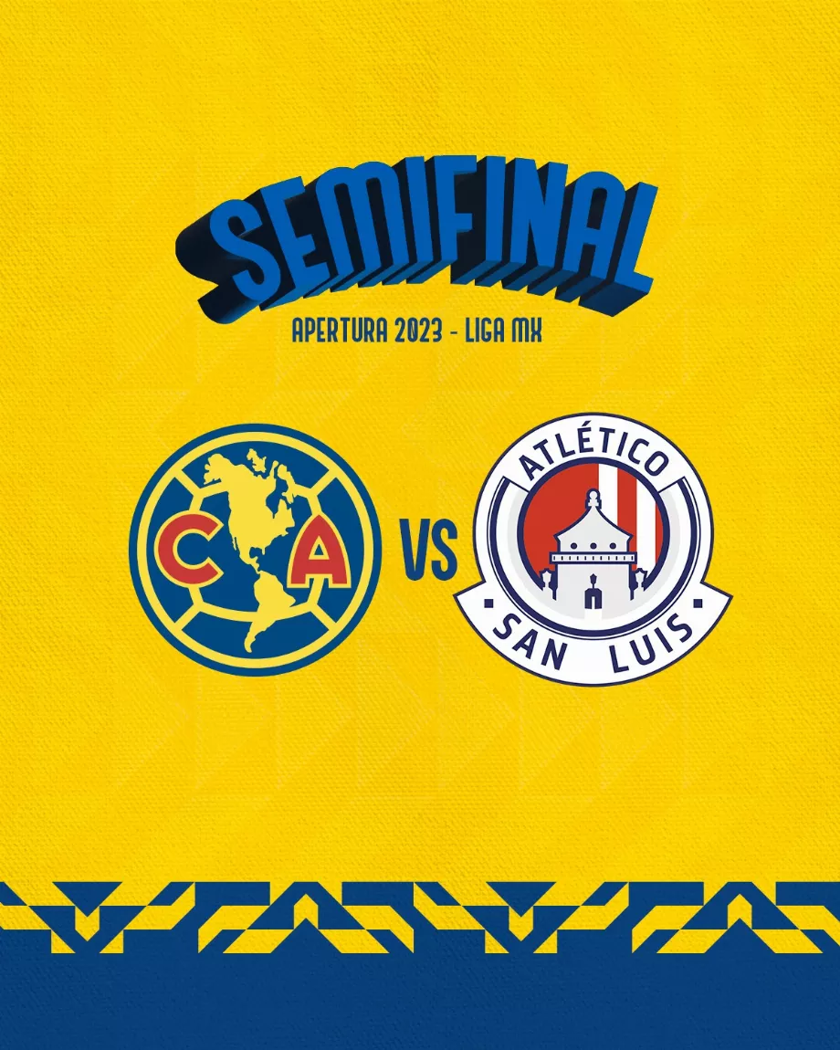 Demi-finales de la Liga MX Apertura 2023 : l'Amérique affronte l'Atlético de San Luis (Club America)