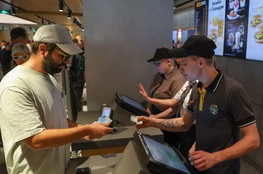 Kurian affirme que cette alliance de grande envergure permettra à McDonald's de transformer son activité grâce aux dernières technologies. REUTERS/Evgenia Novozhenina/dossier