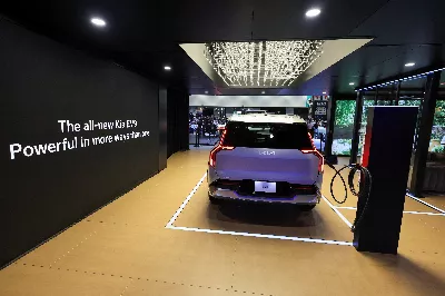 Cette voiture électrique Kia est capable d'apporter de l'énergie à une maison