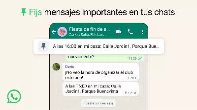 WhatsApp a une nouvelle fonction pour épingler les messages, vous pouvez maintenant l'essayer