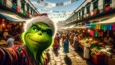 Voici à quoi ressemblerait le Grinch s'il était mexicain, selon l'intelligence artificielle | PHOTOS