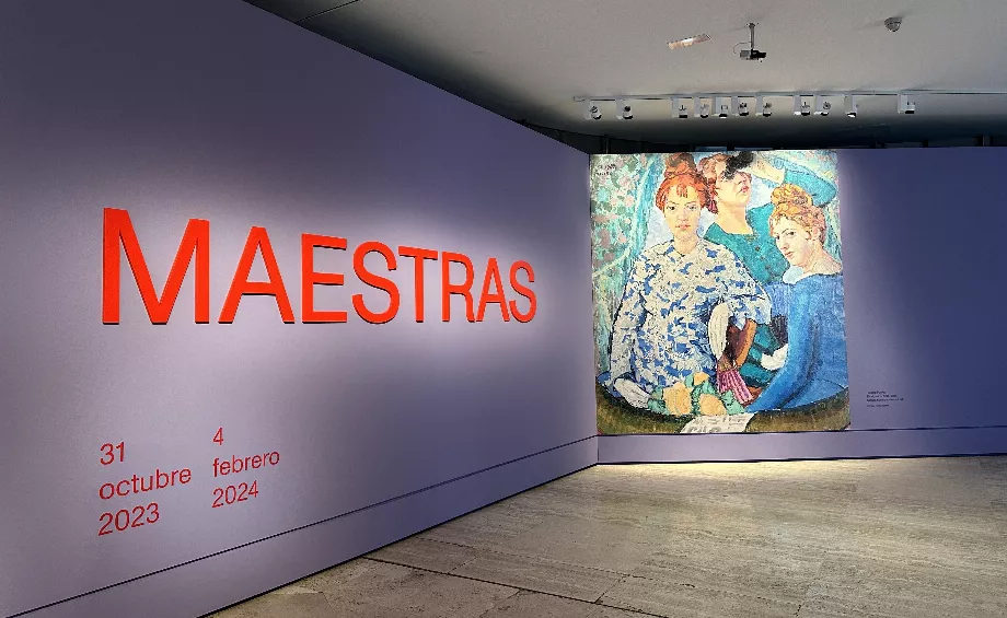 30/10/2023 Entrée à l'exposition 'Maestras', au Musée National Thyssen-Bornemisza. CULTURE MICHELLE ORTEGA - EUROPA PRESS