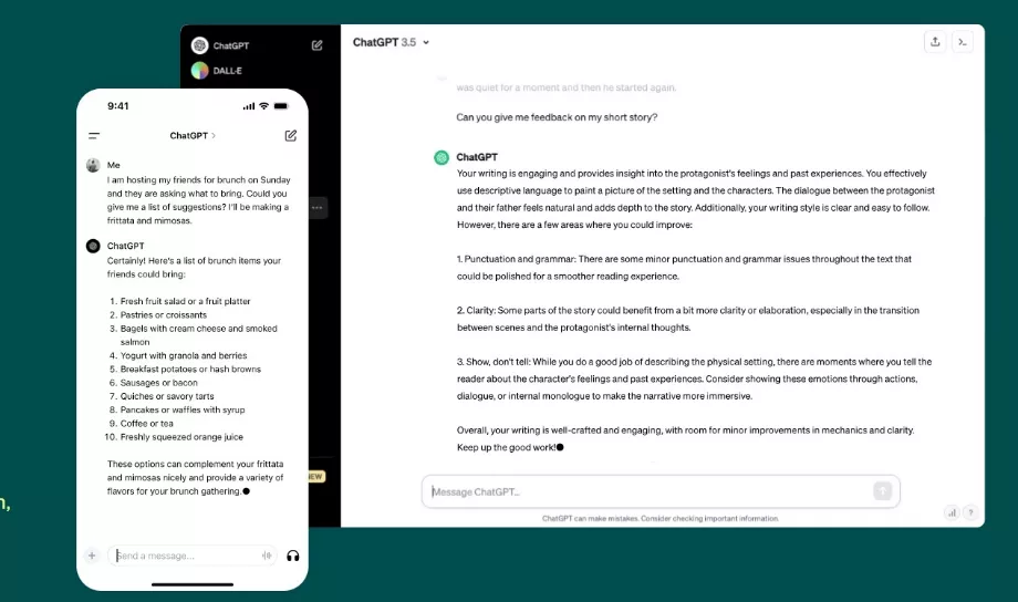 ChatGPT sur le web et mobile POLICY RESEARCH AND TECHNOLOGY OPENAI