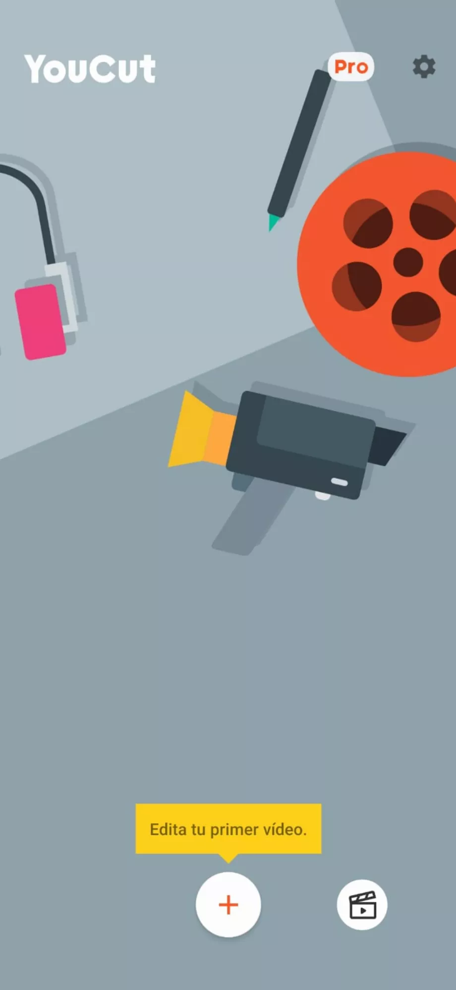 L'édition de vidéos dans l'application est assez simple. (mot-avec)