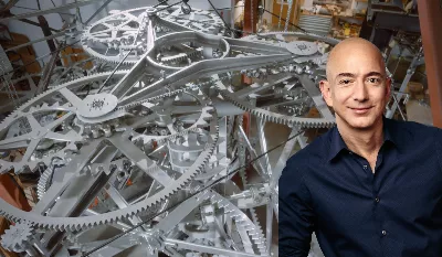 Qu'est-ce que l'horloge vieille de 10 000 ans de Bezos se cache dans les montagnes du Texas ?