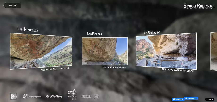 L'initiative des instituts culturels permet de visiter 12 grottes emblématiques en quelques clics et gratuitement. (Sentier des Roches)