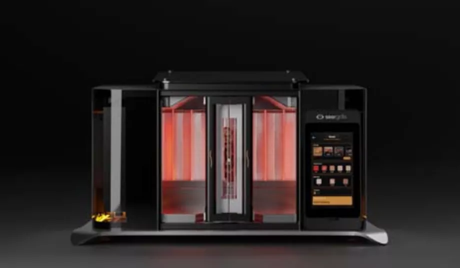 Ce gril alimenté par l'IA cuit les aliments rapidement, automatiquement et parfaitement en appuyant simplement sur un bouton. (Seergrills)