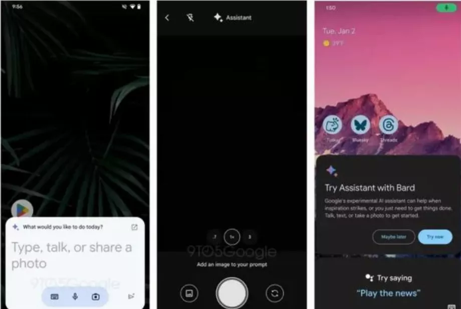 L'assistant IA de Google veut mieux rivaliser avec ChatGPT. (9to5Google)