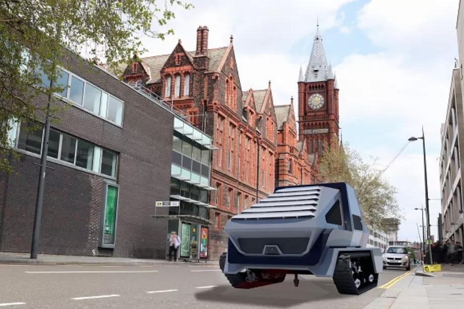 Le Hertfordshire sera un pionnier dans l’utilisation de robots pour la réparation autonome des routes. (X : Robotiz3d)
