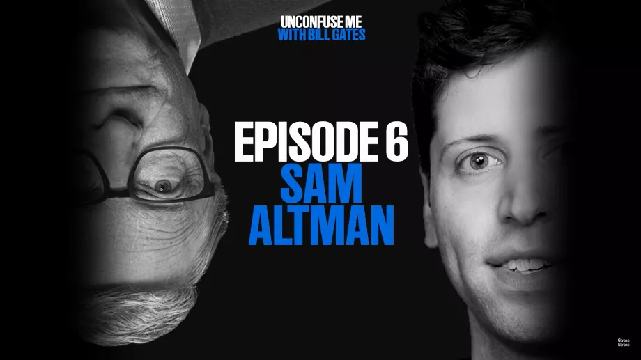 Sam Altman revient sur le rôle optimiste et productif de son équipe dans le contexte du développement de l'intelligence artificielle. (YouTube : Bill Gates)