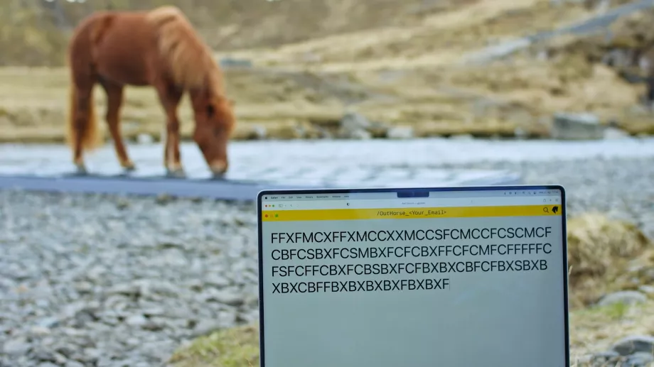 Les messages générés par les chevaux s'avèrent uniques et amusants, bien que peu clairs. (Inspiré de l'Islande)