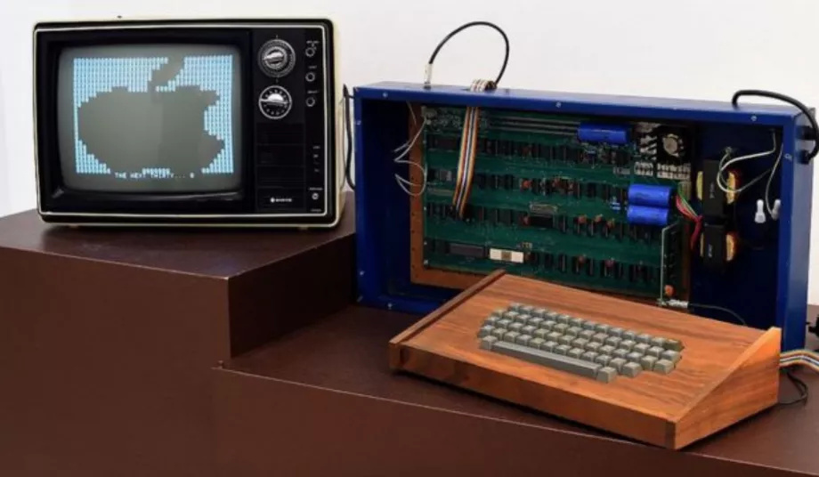 L'Apple-I a été mis en vente en 1976 et ceci est un exemple du modèle. (AFP)