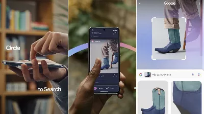 C'est la nouvelle façon de rechercher sur Google, il suffit de dessiner un cercle et de dire au revoir aux lettres
