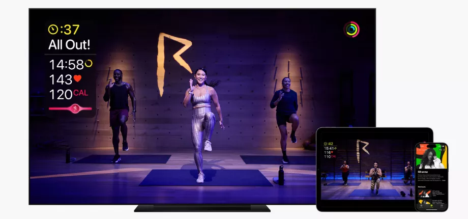 Apple Fitness+ pour faire de l’exercice (Apple)