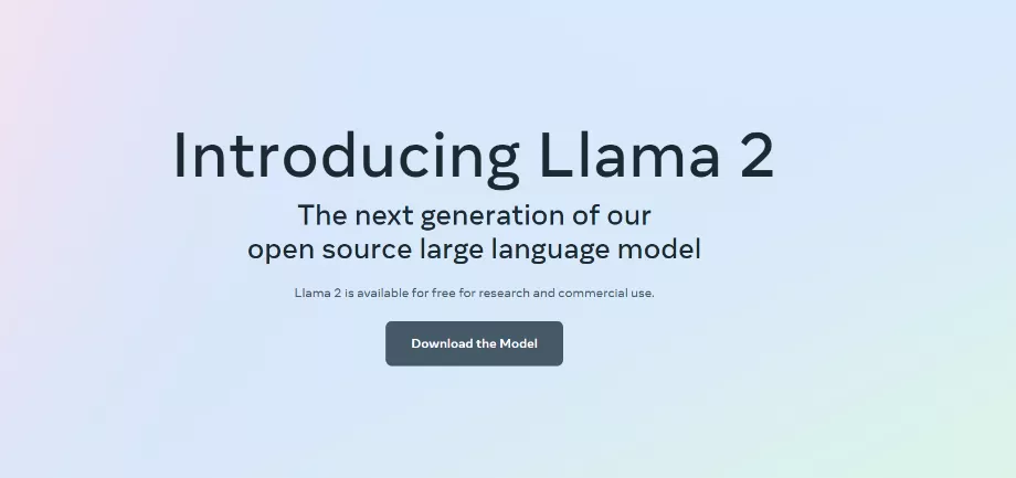 Llama 2 a été lancé en juillet 2023. (Méta)