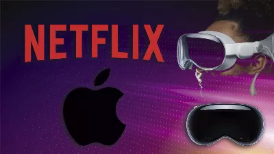 Netflix ne va plus avec Apple, ce sont les projets avec les lunettes Vision Pro