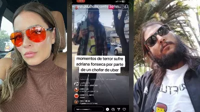 Ils divulguent une vidéo où Adriana Fonseca frappe un taxi d'application et insulte le chauffeur : « Je lui ai menti de toute mon âme »
