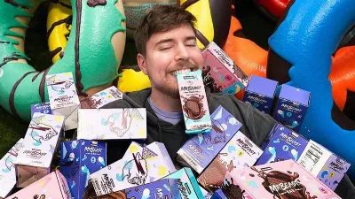 MrBeast, le YouTuber le plus rentable au monde : avec sa propre marque de chocolats façon Willy Wonka