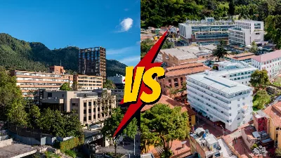 La querelle entre étudiants de Los Andes et Javeriana pour savoir quelle université est la « meilleure » suscite l'indignation