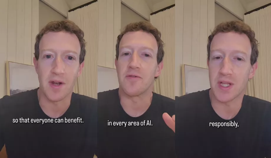 Zuckerberg a assuré que « la prochaine génération de services nécessite la construction d'une intelligence complète. » (Instagram : zuck)