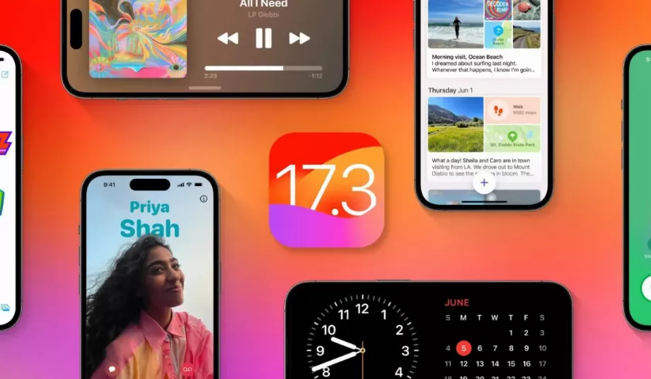 iOS 17.3 est une mise à jour qui introduit des fonctionnalités et des améliorations pour les iPhones compatibles. (Manzana)