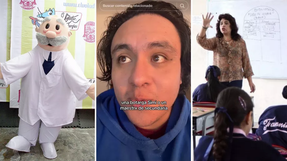 L’influenceur a souligné qu’il existe de nombreux postes vacants pour des enseignants avec un salaire de misère. (TikTok @frasalazar)