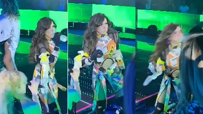 Gloria Trevi crache sur ses fans pendant un concert ; Une VIDÉO virale suscite des critiques