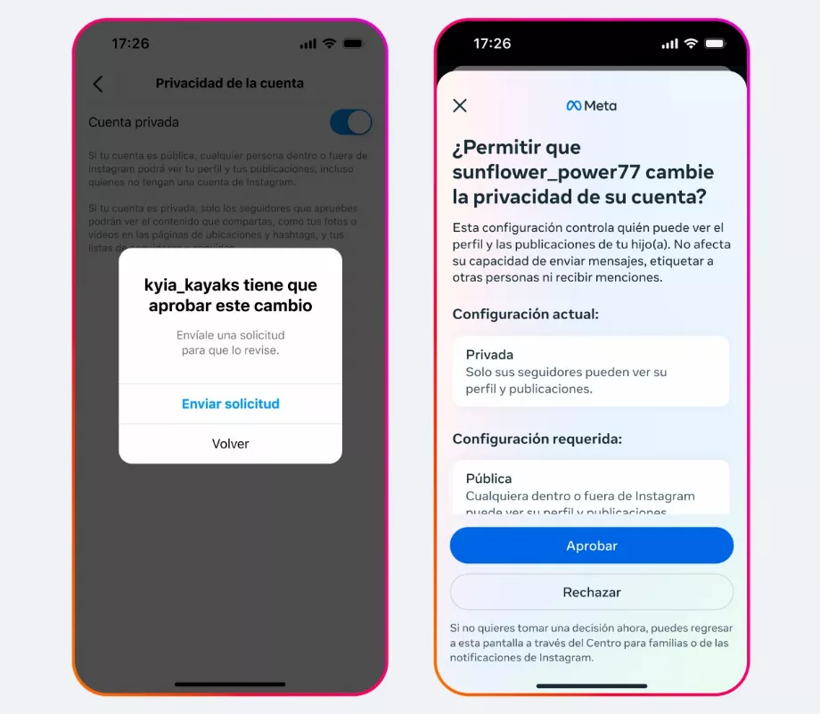 Même les tuteurs devront autoriser si le mineur souhaite avoir un compte public. (But)