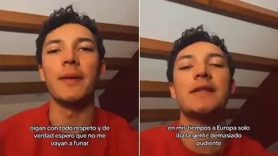 Le jeune homme se plaint parce que désormais « tout le monde voyage en Europe » ; suscite la polémique sur les réseaux