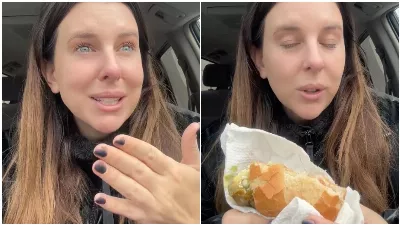 Une étrangère pleure en mangeant un gâteau à l'avocat et aux haricots qu'une mère mexicaine lui a offert : « C'est beau » | VIDÉO