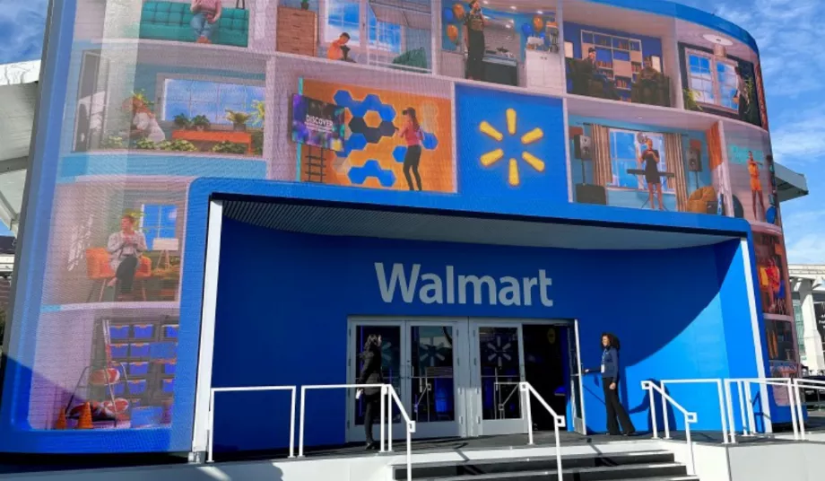 La société multinationale de vente au détail d'origine américaine, Walmart, participe également au CES 2024. (Walmart)