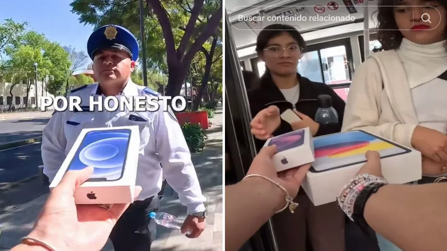 L'influenceur a déclaré que les cadeaux sont la raison pour laquelle ses fans ont rendu ses vidéos virales. (Tiktok @alexisomman)