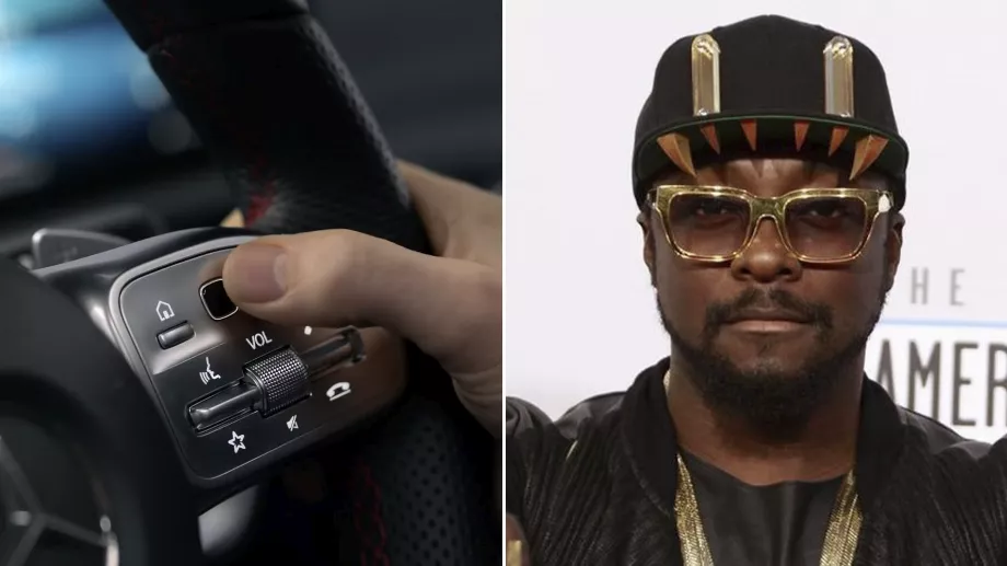 En collaboration avec will.i.am, Mercedes prévoit de lancer une plateforme audio permettant aux conducteurs de personnaliser leur expérience de conduite. (Photocomposition : Infobae)