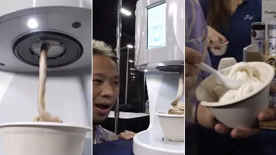 Comment faire une glace en deux minutes : une idée avec des capsules et un dispositif technologique
