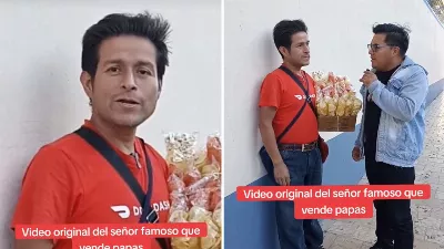 Le vendeur de pommes de terre qui a déclaré être un ancien chanteur du Grupo Bryndis brise le silence et envoie un message à ses "anciens collègues"