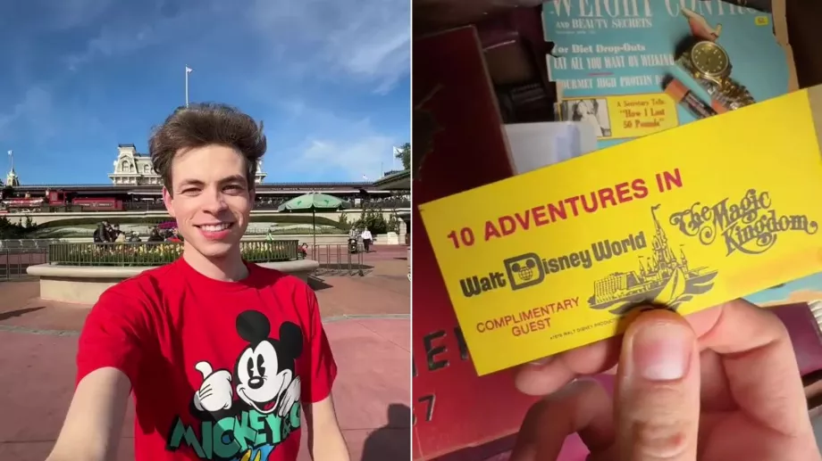 Le TikToker qui a défié Disney : il est entré avec un ticket de 46 ans. (TIC Tac)