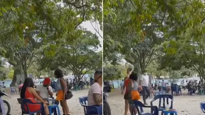 Il a découvert sa compagne lors d'un rendez-vous avec une autre femme, lui a demandé la moto qu'elle avait achetée et tout s'est terminé de manière inattendue.
