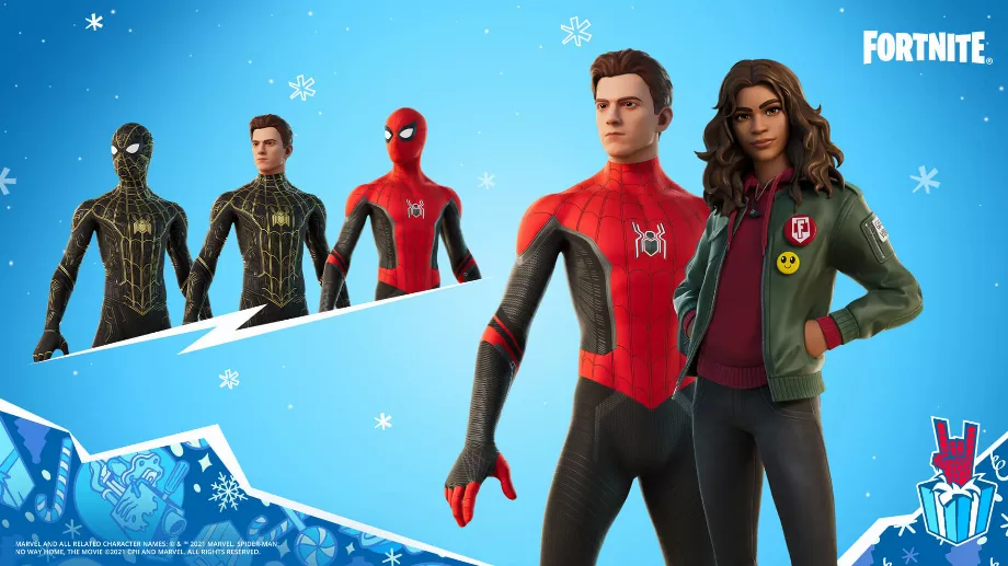 Fortnite comprend des personnages Marvel tels que Spider-Man et les Avengers, Deadpool. (Jeux épiques)