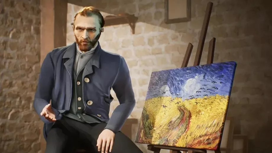 Un Van Gogh numérique s'adresse au public au musée d'Orsay à Paris