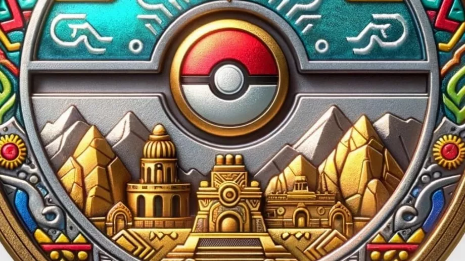Voilà à quoi ressemble la médaille Pokémon qui serait décernée aux entraîneurs lors de leur séjour au Mexique. (TikTok : Ludénor)