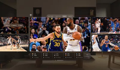 Apple Vision Pro rompt avec le sport : vous pouvez regarder les matchs de la NBA en même temps