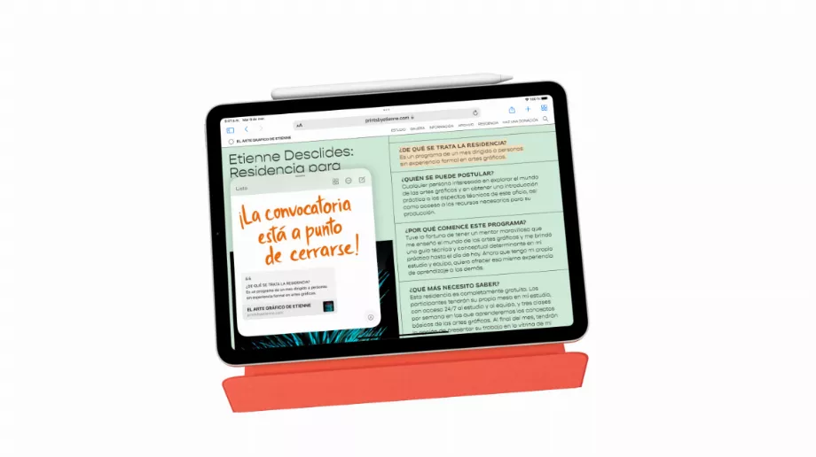 Le nouvel iPad Air serait plus léger. (Manzana)