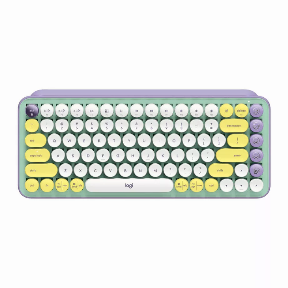 Le clavier a une combinaison de couleurs amusante. (Logitech)
