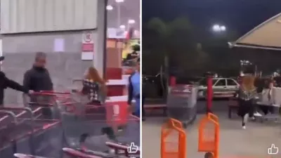 Provocation ou vol ? Une femme devient virale après avoir enlevé son chemisier et fui le Costco à Xalapa | VIDÉO
