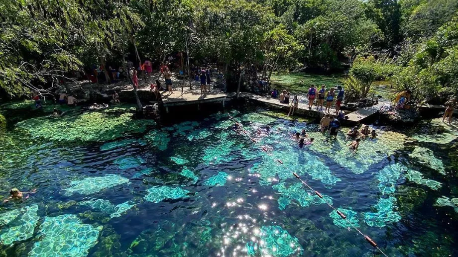 La Riviera Maya est l'une des zones touristiques les plus importantes du Mexique. Photo : Instagram/@cenoteazul.rivieramaya