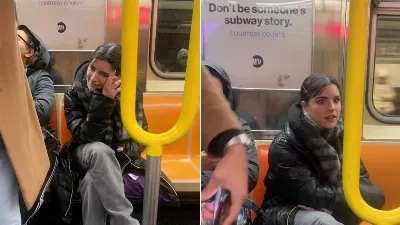 Elle a dit à son amie qu'elle aimait un garçon dans le métro pensant qu'il ne parlait pas espagnol et sa réponse l'a laissée sans voix.