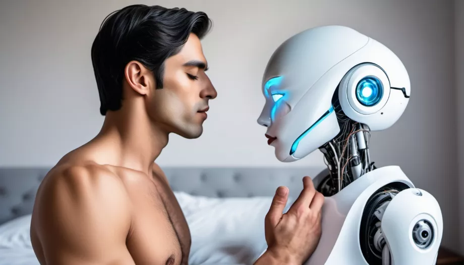 L’intelligence artificielle remodèle le paysage des pratiques érotiques en intégrant robots et applications. (Informations sur l'image illustrative)