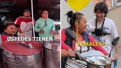 Un influenceur donne des motos aux tamaleras pour démarrer leur entreprise à domicile | VIDÉO